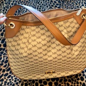 Michael Kors signature leather purse